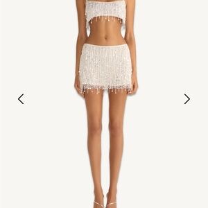 Yasmin Hand Beaded Asta Resort Skirt